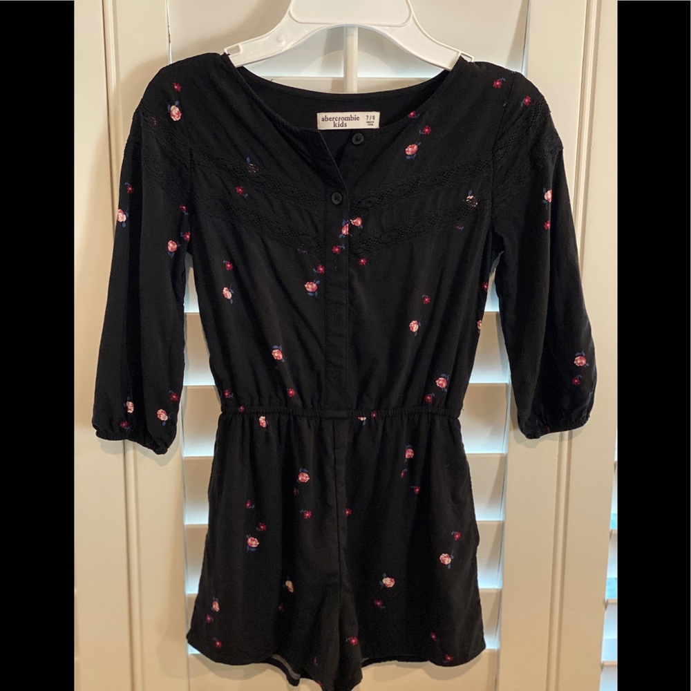 NEW Abercrombie Kids floral romper